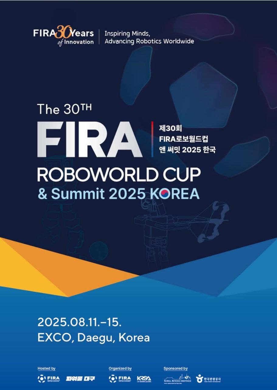 FIRA RoboWorld Cup 2025 Poster